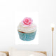 Rose Cupcake Wall Decal