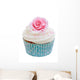 Rose Cupcake Wall Decal