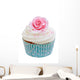 Rose Cupcake Wall Decal