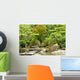 Japanese Garden Creek Wall Decal