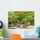Japanese Garden Creek Wall Decal