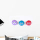 Faces Stress Balls Wall Decal