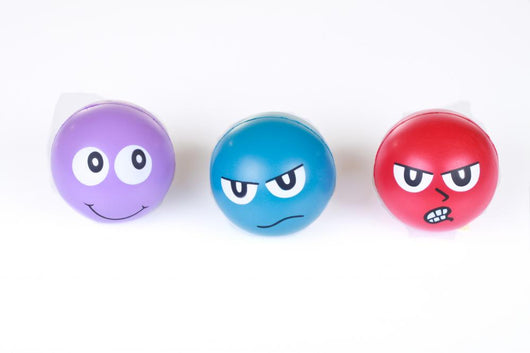 Faces Stress Balls Wall Decal