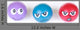 Faces Stress Balls Wall Decal