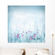 Spring Floral With Violet Wall Decal