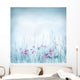 Spring Floral With Violet Wall Decal