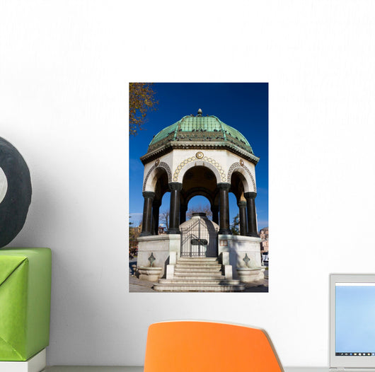German Fountain From Istanbul Wall Decal