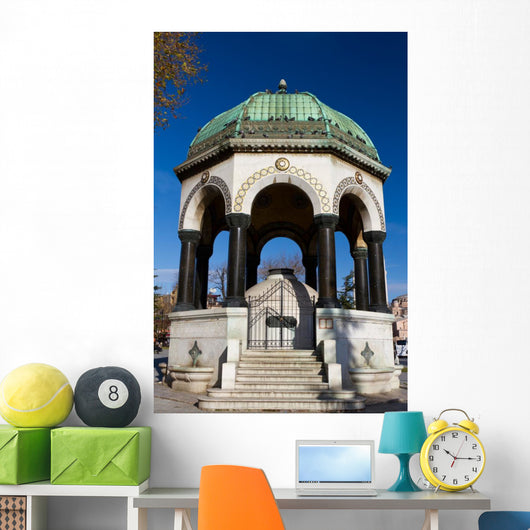 German Fountain From Istanbul Wall Decal