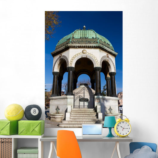 German Fountain From Istanbul Wall Decal