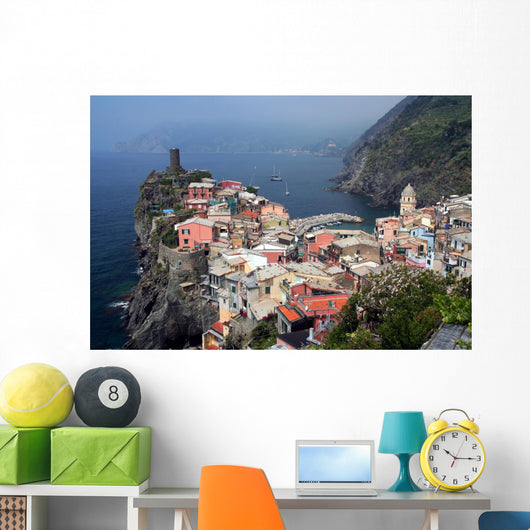 Vernazza Cinque Terre Italy Wall Decal
