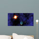 Earth Moon And Sun Wall Decal