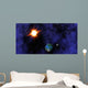 Earth Moon And Sun Wall Decal