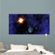 Earth Moon And Sun Wall Decal