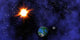 Earth Moon And Sun Wall Decal
