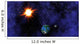 Earth Moon And Sun Wall Decal