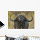 Cape Buffalo Wall Decal