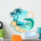 Tropical Backgrounds Wall Decal