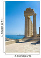 Temple Athena Lindia Lindos Wall Decal