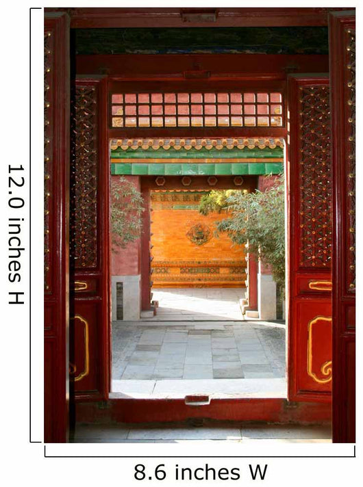 Forbidden City Beijing Wall Decal