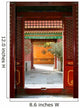 Forbidden City Beijing Wall Decal