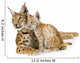 Baby Lynx Cat Wall Decal