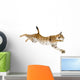 Pouncing Lynx Wall Decal