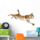 Pouncing Lynx Wall Decal