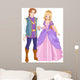 Beautiful Prince And Princess Wall Decal