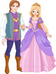 Beautiful Prince And Princess Wall Decal