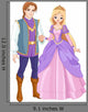 Beautiful Prince And Princess Wall Decal