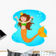 Mermaid Princess Wall Decal