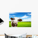 Cow And Field Fresh Wall Decal