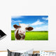 Cow And Field Fresh Wall Decal