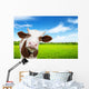 Cow And Field Fresh Wall Decal
