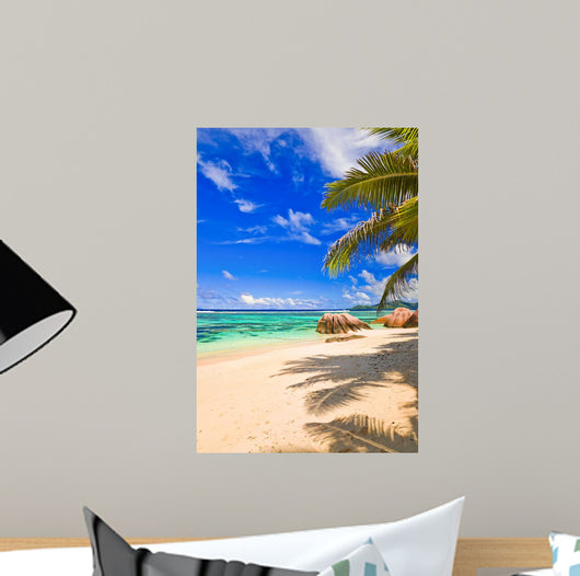 Beach Source Dargent Seychelles Wall Decal