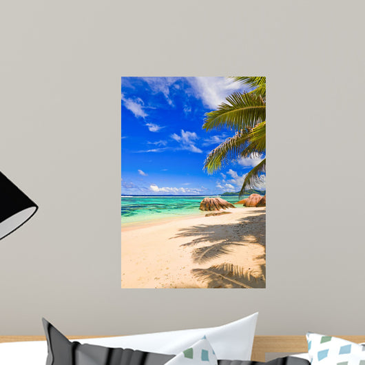 Beach Source Dargent Seychelles Wall Decal