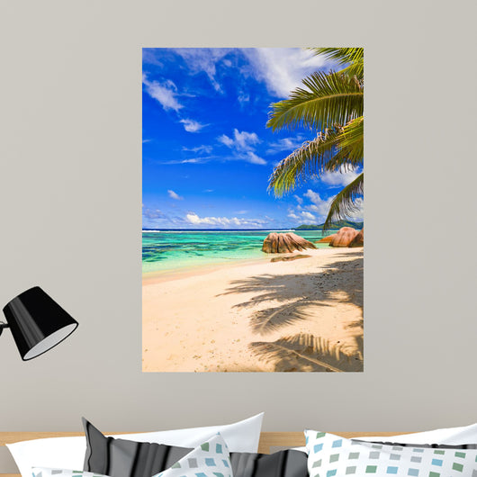 Beach Source Dargent Seychelles Wall Decal