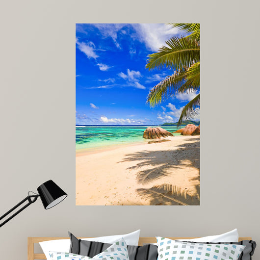 Beach Source Dargent Seychelles Wall Decal
