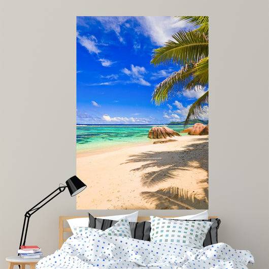 Beach Source Dargent Seychelles Wall Decal