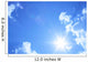 Blue Sky Clouds Beautiful Wall Decal
