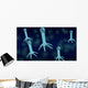 Bacteriophage 3D Wall Decal
