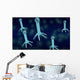 Bacteriophage 3D Wall Decal