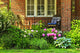 Garden Front House Wall Decal