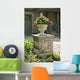Stone Planter Front House Wall Decal