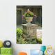 Stone Planter Front House Wall Decal