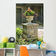 Stone Planter Front House Wall Decal