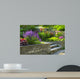 Garden With Stone Landscaping Wall Decal