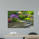 Garden With Stone Landscaping Wall Decal