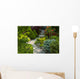 Garden Path With Stone Wall Decal