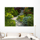 Garden Path With Stone Wall Decal